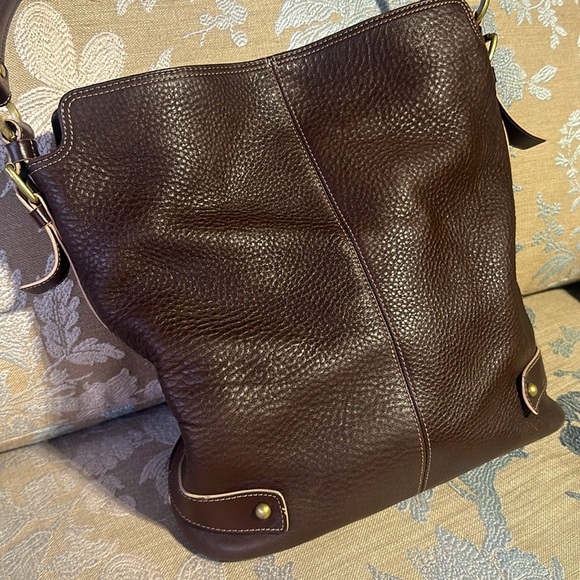 Kenneth Cole pebbled leather bag - Picture 2 of 16